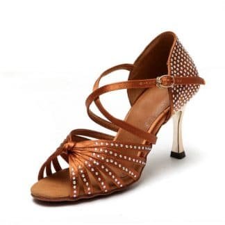 gynaikeia-papoytsia-xoroy-stras-8,5-xryso-takoyni-dark-tan-kompos